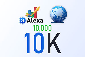 Boost/Improve/Increase your Global Alexa rank to 10K
