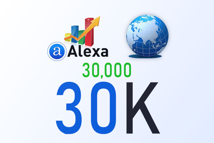 Boost Alexa Rank - Improve/Increase your Global Alexa rank to 30K