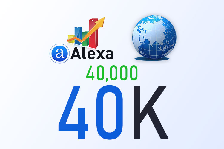Boost Alexa Rank - Improve/Increase your Global Alexa rank to 40K
