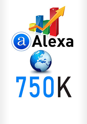 Boost your Alexa Rank to 750K