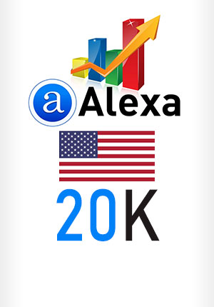 Boost your Alexa USA Rank to 20k