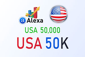 Boost/Improve/Increase your USA Alexa rank to 50K