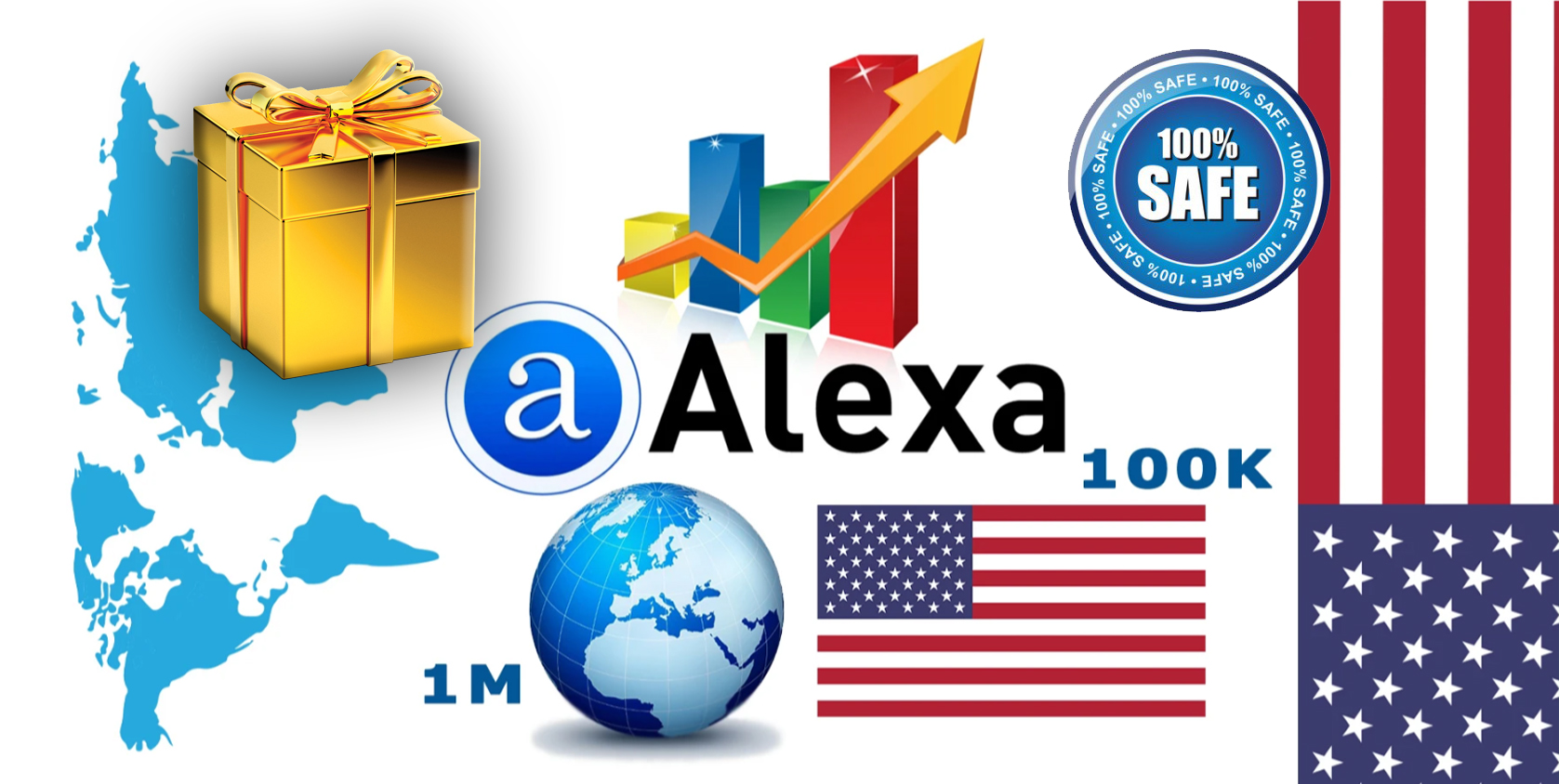 www.fiverr.com Improve Global And USA Alexa Rank With Traffic And Backlink