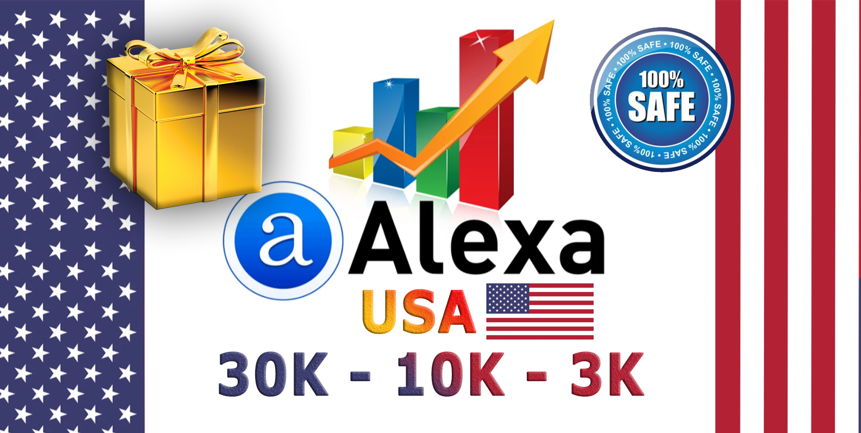 www.fiverr.com Increase USA Alexa Rank To 30k 10k 3k with Traffic And Backlink